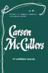 Book cover of Carson McCullers by Lawrence Graver