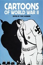 Book cover of Cartoons of World War II by Tony Husband