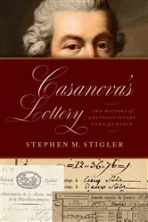 Book cover of Casanova's Lottery by Stephen M. Stigler