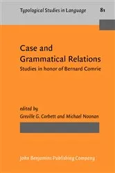 Book cover of Case and Grammatical Relations by Greville G. Corbett