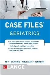Book cover of Case Files Geriatrics by Eugene C. Toy