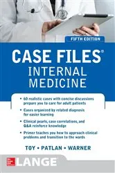 Book cover of Case Files Internal Medicine, Fifth Edition (5th ed.) by Eugene C. Toy