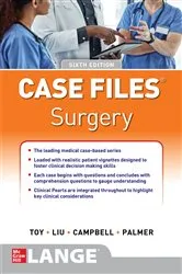 Book cover of Case Files Surgery, Sixth Edition (6th ed.) by Eugene C. Toy
