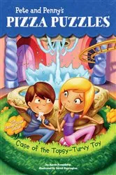 Book cover of Case of the Topsy-Turvy Toy #2 by Aaron Rosenberg
