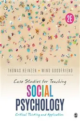 Book cover of Case Studies for Teaching Social Psychology (2nd ed.) by Thomas Heinzen