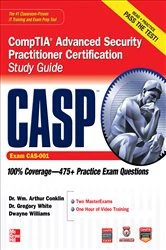 Book cover of CASP CompTIA Advanced Security Practitioner Certification Study Guide (Exam CAS-001) by Wm. Arthur Conklin