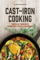 Book cover of Cast-Iron Cooking by Julia Rutland