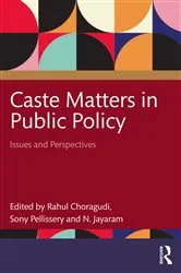 Book cover of Caste Matters in Public Policy by Rahul Choragudi