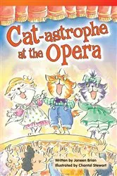 Book cover of Cat-astrophe at the Opera by Janeen Brian