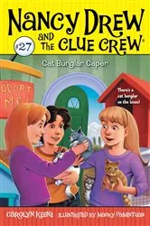 Book cover of Cat Burglar Caper by Carolyn Keene