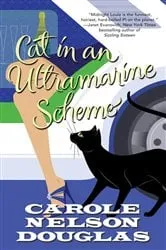 Book cover of Cat in an Ultramarine Scheme by Carole Nelson Douglas