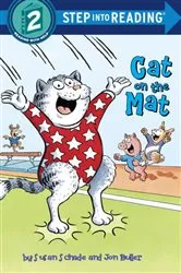 Book cover of Cat on the Mat by Susan Schade