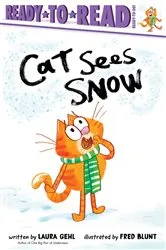 Book cover of Cat Sees Snow by Laura Gehl