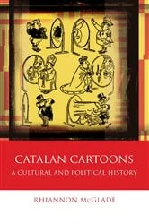 Book cover of Catalan Cartoons by Rhiannon McGlade