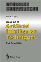 Book cover of Catalogue of Artificial Intelligence Techniques (3rd ed.) by Alan Smaill