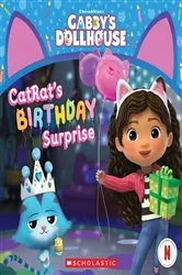 Book cover of CatRat's Birthday Surprise (Gabby's Dollhouse #10) by Pamela Bobowicz