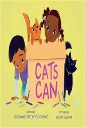 Book cover of Cats Can by Roseanne Greenfield Thong