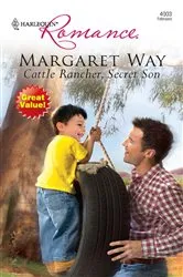 Book cover of Cattle Rancher, Secret Son by Margaret Way