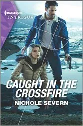 Book cover of Caught in the Crossfire by Alan Gibbons