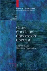 Book cover of Cause - Condition - Concession - Contrast by Elizabeth Couper-Kuhlen