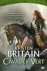 Book cover of Cavalier Vert, T1 : Cavalier Vert by Kristen Britain
