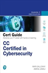 Book cover of CC Certified in Cybersecurity Cert Guide by Mari Galloway