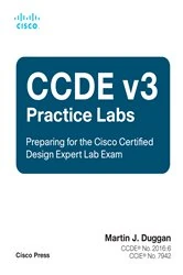 Book cover of CCDE v3 Practice Labs by Martin J. Duggan