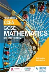 Book cover of CCEA GCSE Mathematics Foundation for 2nd Edition by Unknown