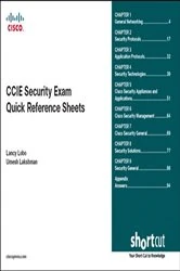 Book cover of CCIE Security Exam Quick Reference Sheets by Lancy Lobo