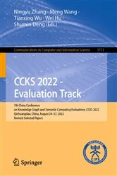 Book cover of CCKS 2022 - Evaluation Track by Ningyu Zhang