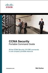 Book cover of CCNA Security (210-260) Portable Command Guide (2nd ed.) by Bob Vachon