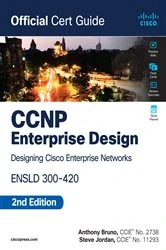 Book cover of CCNP Enterprise Design ENSLD 300-420 Official Cert Guide (2nd ed.) by Anthony Bruno