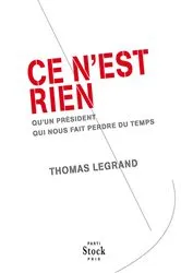 Book cover of Ce n'est rien by Thomas Legrand