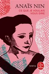 Book cover of Ce que je voulais vous dire by Unknown