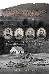 Book cover of Cedar Mountain to Antietam by M. Chris Bryan