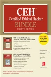 Book cover of CEH Certified Ethical Hacker Bundle, Fourth Edition (4th ed.) by Matt Walker