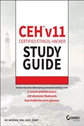 Book cover of CEH v11 Certified Ethical Hacker Study Guide by Ric Messier