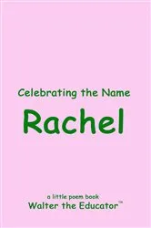 Book cover of Celebrating the Name Rachel by Unknown