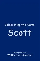 Book cover of Celebrating the Name Scott by Unknown