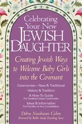 Book cover of Celebrating Your New Jewish Daughter by Debra Nussbaum Cohen