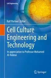 Book cover of Cell Culture Engineering and Technology by Ralf Pörtner