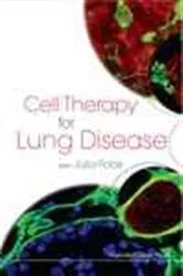 Book cover of Cell Therapy For Lung Disease by Julia M Polak