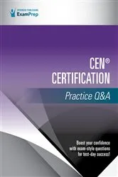 Book cover of CEN® Certification Practice Q&A by Unknown