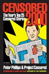 Book cover of Censored 2000 by Peter Phillips