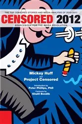 Book cover of Censored 2012 by Mickey Huff