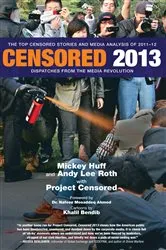 Book cover of Censored 2013 by Mickey Huff