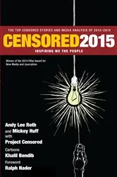 Book cover of Censored 2015 by Mickey Huff