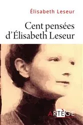 Book cover of Cent pensées d'Élisabeth Leseur by Claude Menesguen