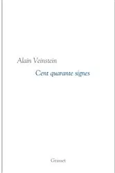 Book cover of Cent quarante signes by Alain Veinstein