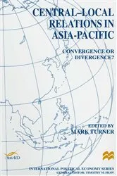 Book cover of Central-Local Relations in Asia-Pacific by Mark Turner